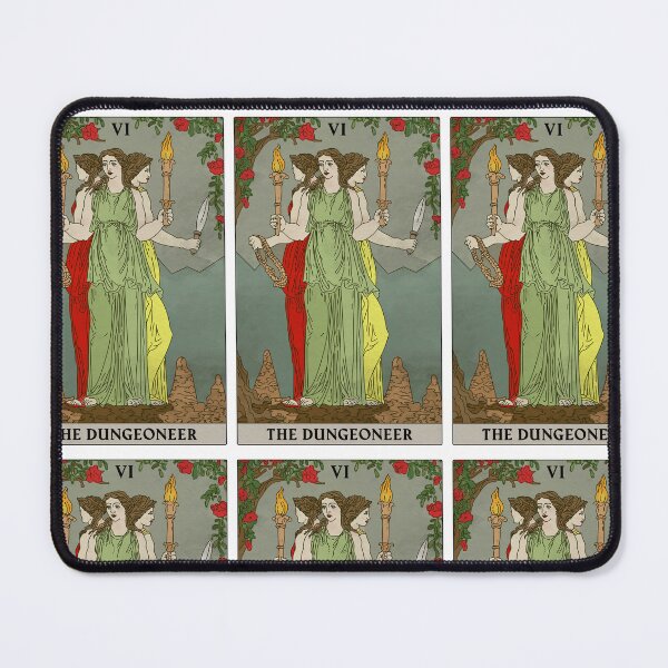 Item preview, Dungeoneers Tarot Card designed and sold by FlutesLoot.
