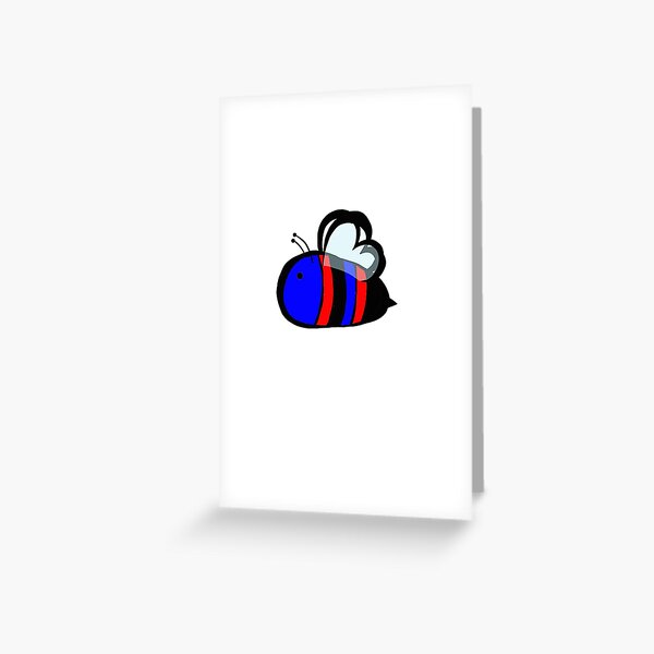 Polyamory Pride Bee Greeting Card
