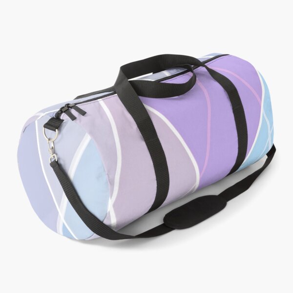 Artikelvorschau, Aqua und lila schillerndes geometrisches Design entworfen und verkauft von GeoFormsArt.