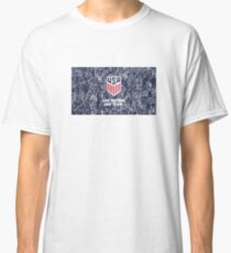 US-amerikanischer Fußball - Eine Nation. Eine Mannschaft Classic T-Shirt