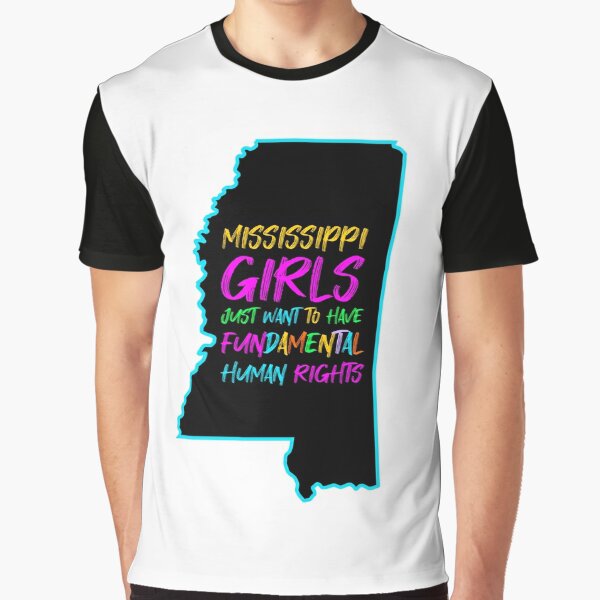 Louisiana Girls Just Want To Have Fundamental Human Rights Black Turquoise  Essential T-Shirt for Sale by artfulnotebook