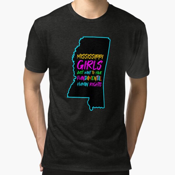 Louisiana Girls Just Want To Have Fundamental Human Rights Black Turquoise  Essential T-Shirt for Sale by artfulnotebook