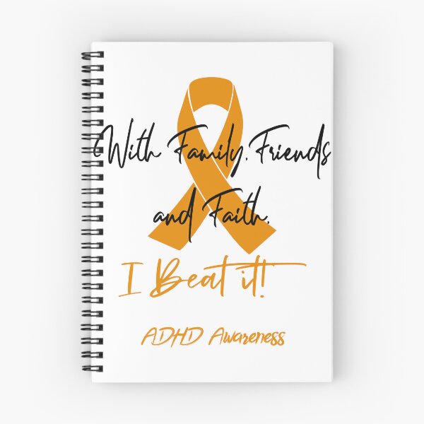 Item preview, ADHD Warrior - With Family, Friends, and Faith - I BEAT IT! designed and sold by Robbsyn.