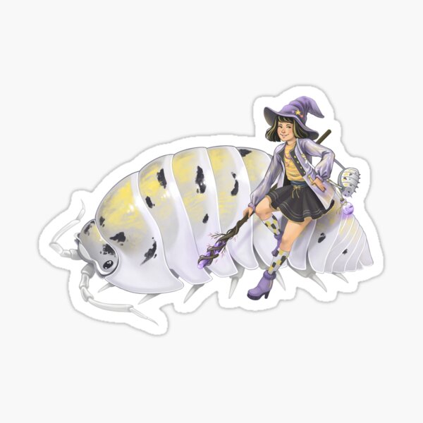 Armadillidium vulgare - Magical Magic Potion Sticker