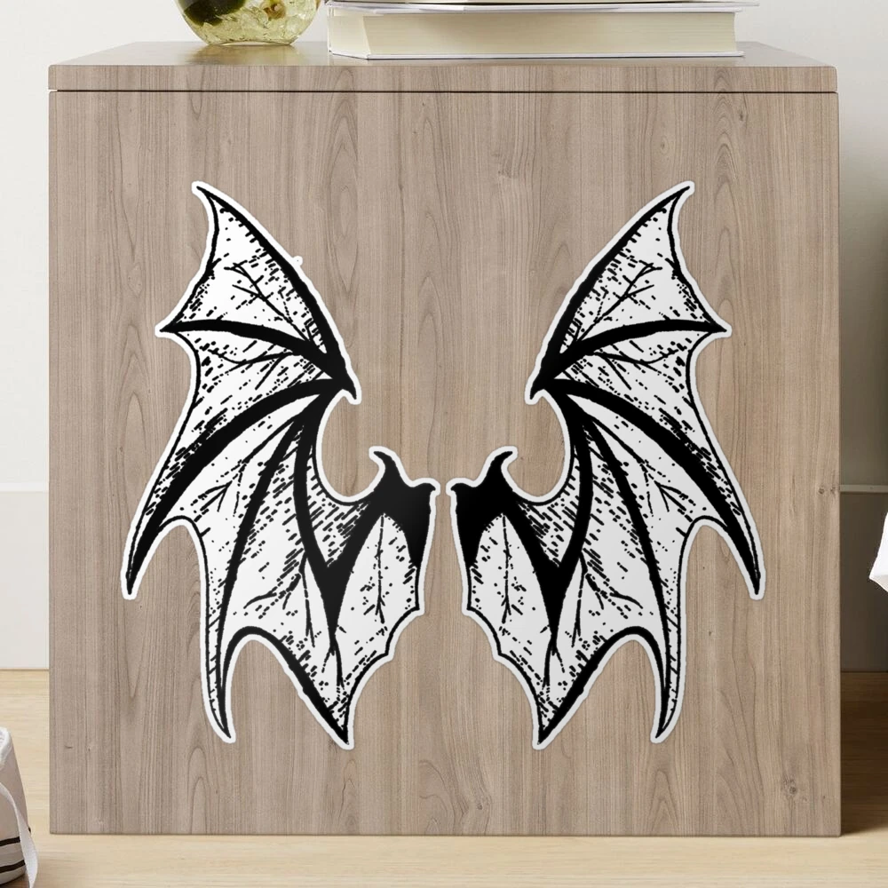 ACOTAR 'Bat Wing Mountain' Sticker curated on LTK