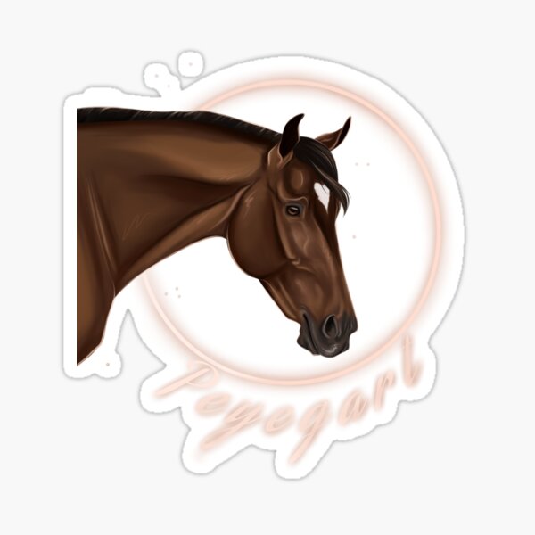 Aperçu de l'œuvre Harvey - Cheval Halo créée et vendue par peyeqart.