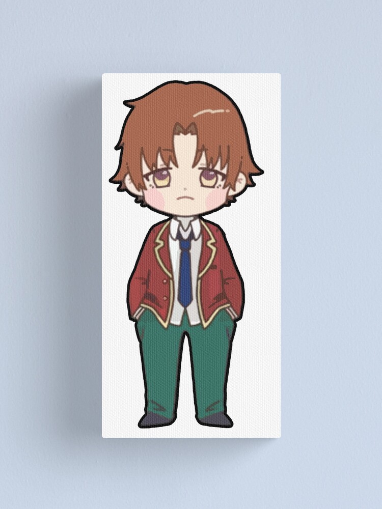 "Classroom Of The Elite Chibi Kiyotaka Ayanokouji" Canvas Print For ...