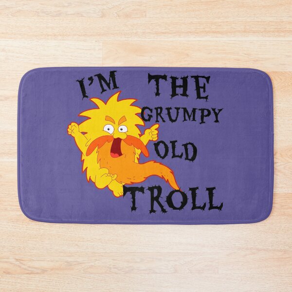 Item preview, Grumpy old troll designed and sold by nothing rhymes with orange.