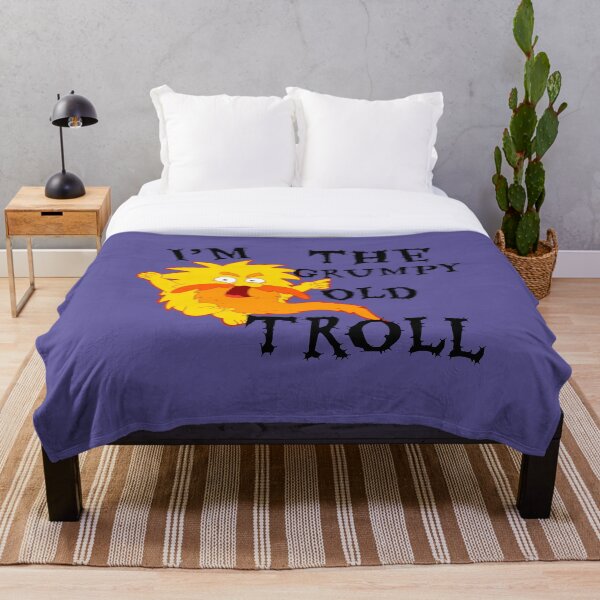Item preview, Grumpy old troll designed and sold by nothing rhymes with orange.