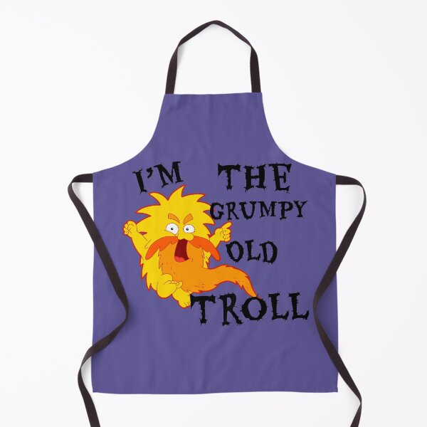 Item preview, Grumpy old troll designed and sold by nothing rhymes with orange.