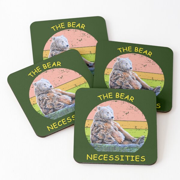 Item preview, THE BEAR NECESSITIES, RETRO DISTRESSED designed and sold by Danicus666.