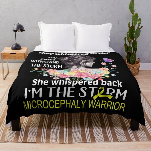 Item preview, Microcephaly Warrior I'm The Storm Microcephaly Awareness designed and sold by Hatjar.