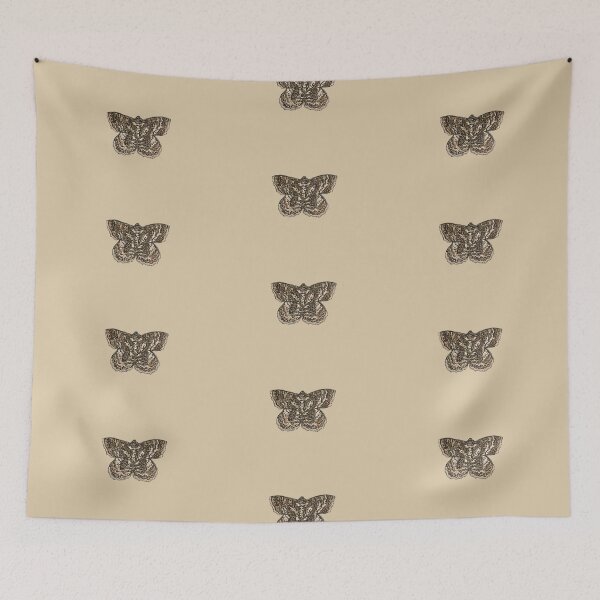 Item preview, Moth- Scientific Index, back designed and sold by Danielle Seay.