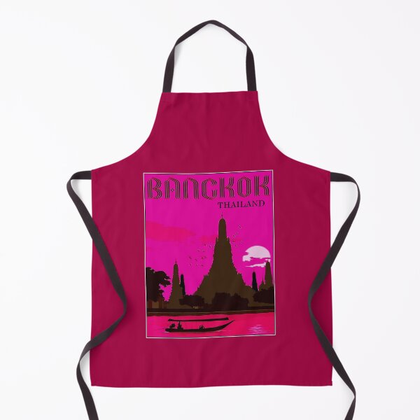 Item preview, THAILAND : Vintage Bangkok Travel Advertising Print designed and sold by posterbobs.