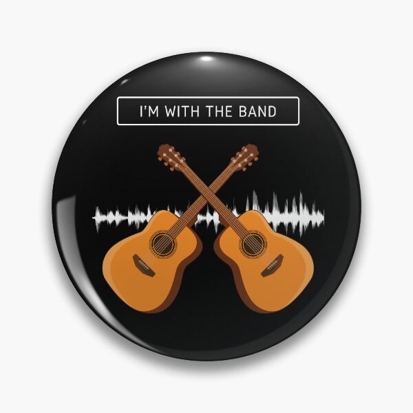 Item preview, I'm With The Band ( Clear Background) designed and sold by glide-products.