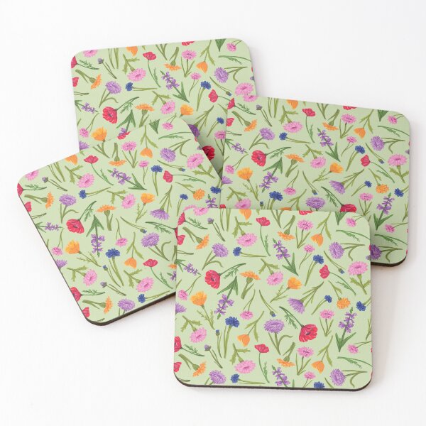 Item preview, Field of Wildflowers Pattern designed and sold by Laura Jane Kirton.
