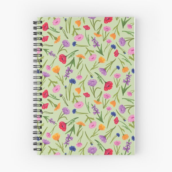 Item preview, Field of Wildflowers Pattern designed and sold by Laura Jane Kirton.