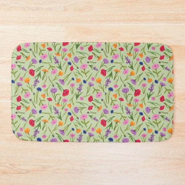 Item preview, Field of Wildflowers Pattern designed and sold by Laura Jane Kirton.