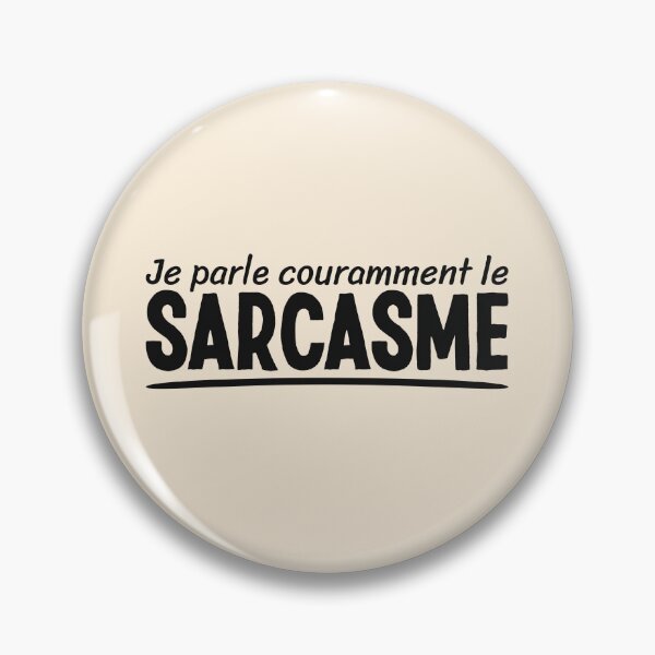 Item preview, Je Parle Couramment Le Sarcasme Sarcastic Person Humor designed and sold by Team150Designz.