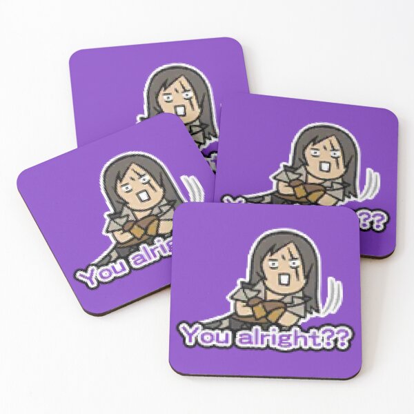 Item preview, Grimoire of Souls chat stamp - Trevor - You alright?? designed and sold by alurichter.