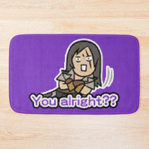 Item preview, Grimoire of Souls chat stamp - Trevor - You alright?? designed and sold by alurichter.
