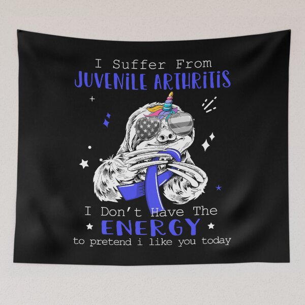 Item preview, Funny Sloth I Suffer From Juvenile Arthritis designed and sold by Kohend.