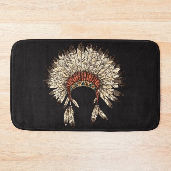 Item preview, Feather Headdress Tribal T-shirt designed and sold by Maquilante.