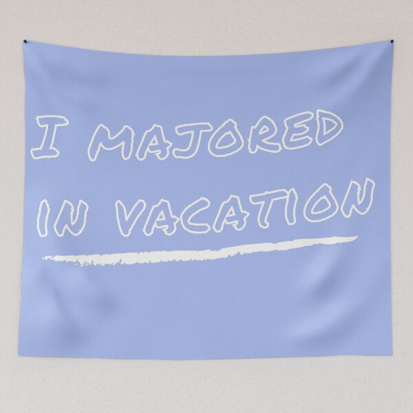 Item preview,  i majored in vacation designed and sold by YoucefARTshope  ⭐⭐⭐⭐⭐.