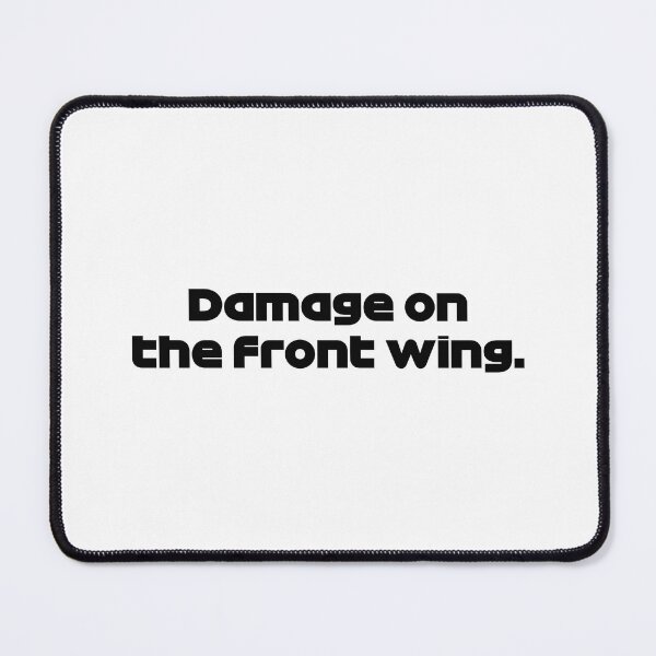 Item preview, VET. Damage on the Front Wing - Best Team Radio British 2022 GP (Black) designed and sold by FilipeFerreira.
