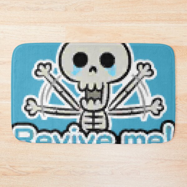 Item preview, Grimoire of Souls chat stamp - Skeleton - Revive me! designed and sold by alurichter.