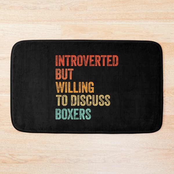 Item preview, Introverted But Willing To Discuss Boxers designed and sold by Guarddogdrive.
