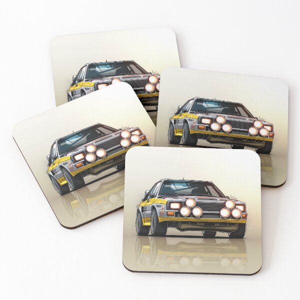Item preview, Sport Quattro S1 E1 Rally Group B Art designed and sold by Racing Art Store.
