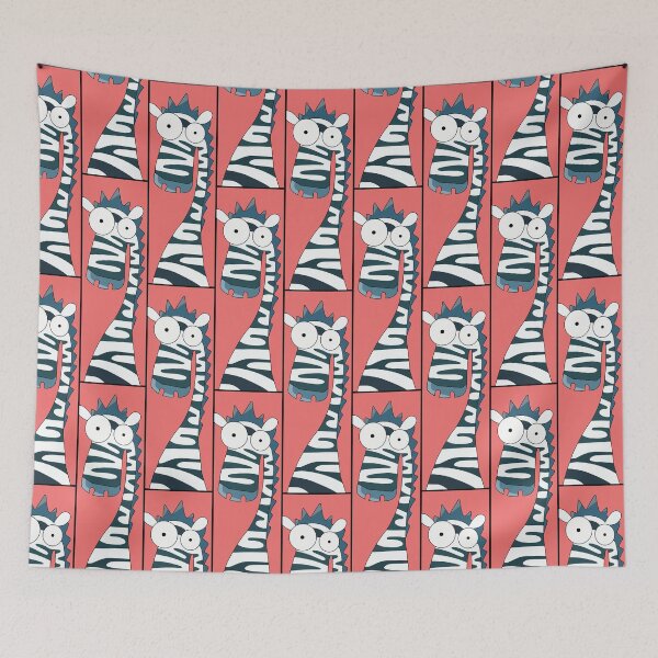 Item preview, Zebra black and white sticker designed and sold by Bouhrara.