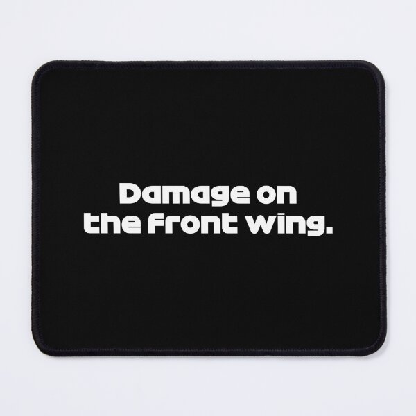 Item preview, VET. Damage on the Front Wing - Best Team Radio British 2022 GP (White) designed and sold by FilipeFerreira.