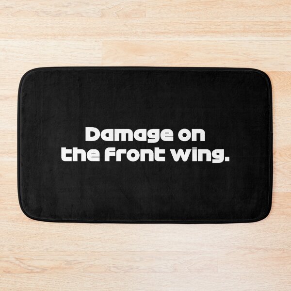 Item preview, VET. Damage on the Front Wing - Best Team Radio British 2022 GP (White) designed and sold by FilipeFerreira.