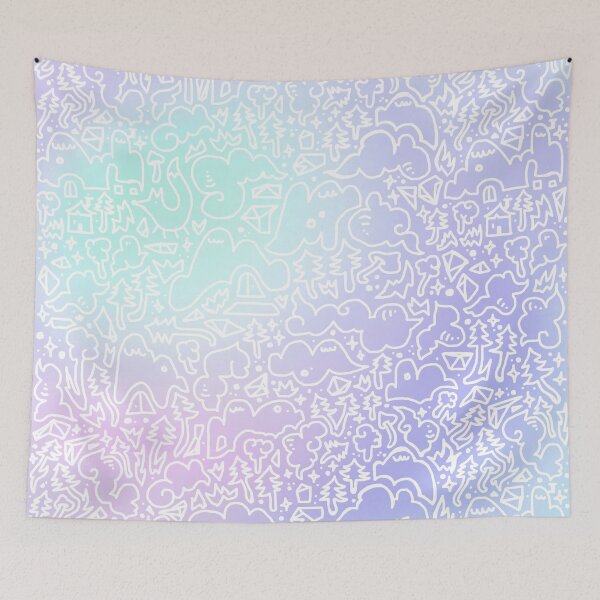 Item preview, Forest Doodle Pattern designed and sold by Tiffany Evans.