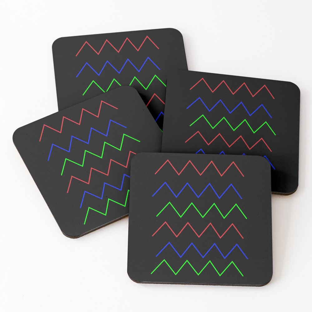 Item preview, Coasters (Set of 4) designed and sold by CryptoEnths.