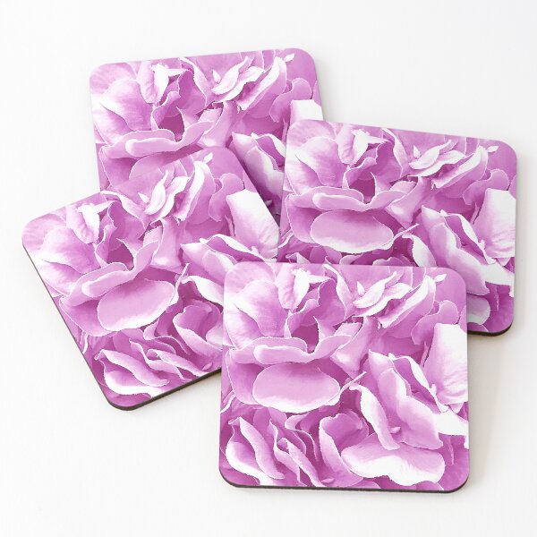 Item preview, Pink Ruffled Floral Petals Abstract Art designed and sold by DEC02.