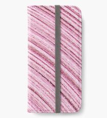 A Roll Of Pink Ribbon - Macro iPhone Wallet/Case/Skin