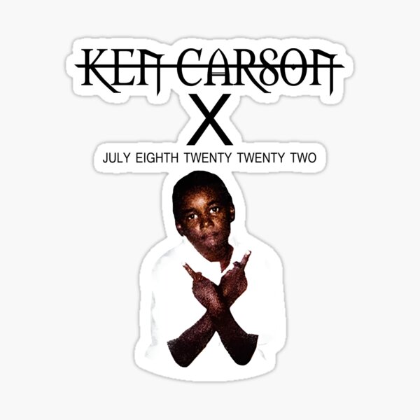 "Ken Carson Merch X Ken Carson" Sticker for Sale by ShopyElFilali