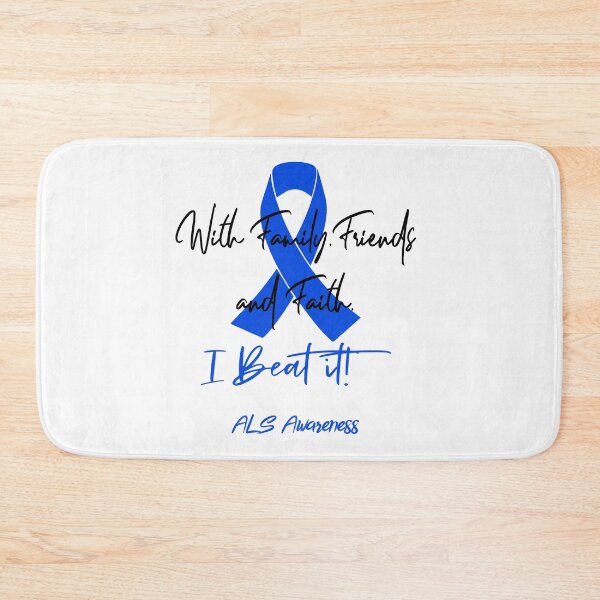 Item preview, ALS Warrior - With Family, Friends, and Faith - I BEAT IT! designed and sold by Robbsyn.