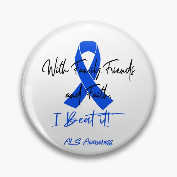 Item preview, ALS Warrior - With Family, Friends, and Faith - I BEAT IT! designed and sold by Robbsyn.