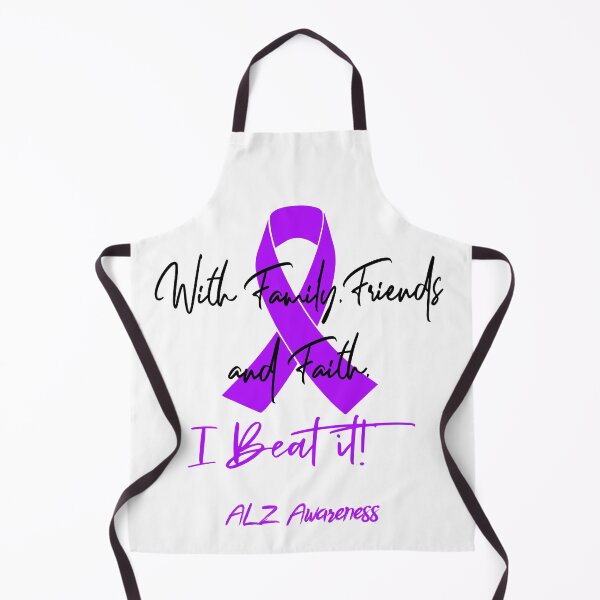 Item preview, ALZ Warrior - With Family, Friends, and Faith - I BEAT IT! designed and sold by Robbsyn.
