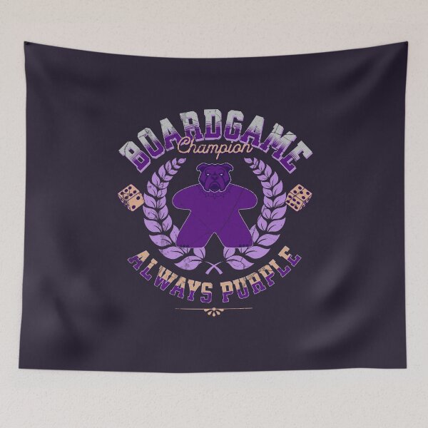 Item preview, Boardgame Champion - Always Purple designed and sold by geekyT.