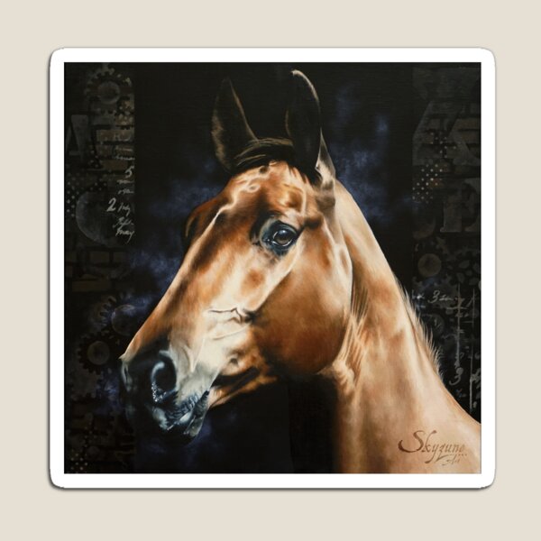 AMBER SILK by Skyzune ART Magnet