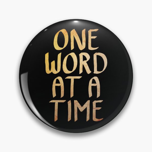 Item preview, One Word at a Time designed and sold by ACC .