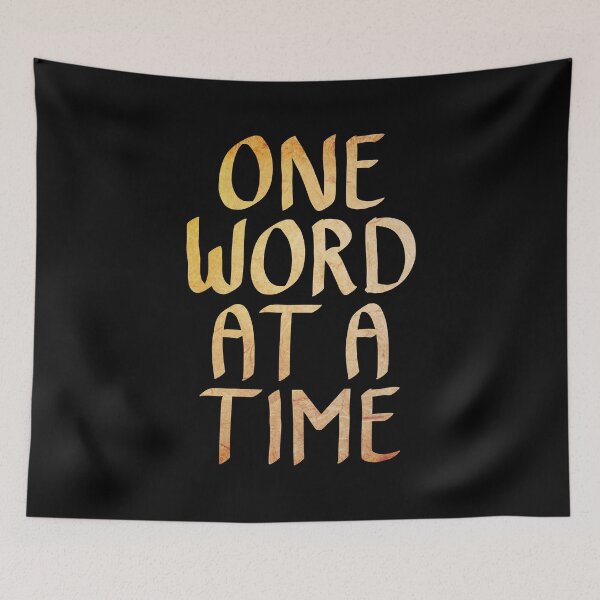 Item preview, One Word at a Time designed and sold by ACC .