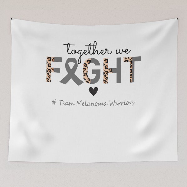Item preview, Melanoma Awareness Together We Fight Team Melanoma Warriors designed and sold by whlrcheryl.