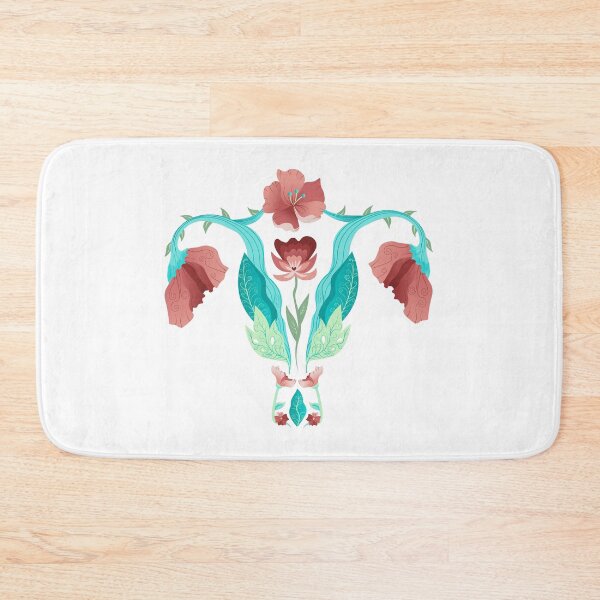 Item preview, Floral Uterus designed and sold by SaraGoldArt.