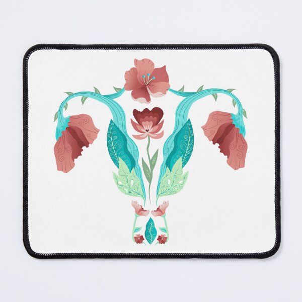 Item preview, Floral Uterus designed and sold by SaraGoldArt.